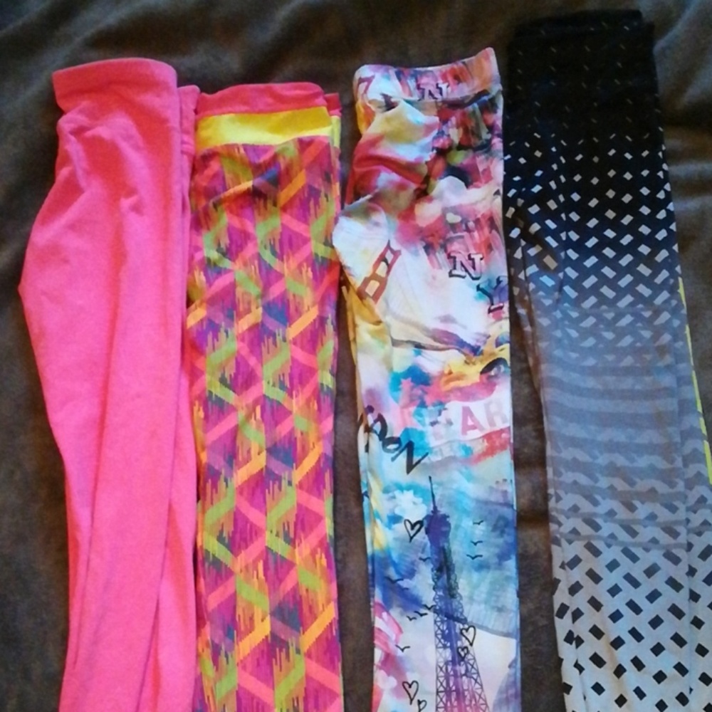 4 pairs leggings